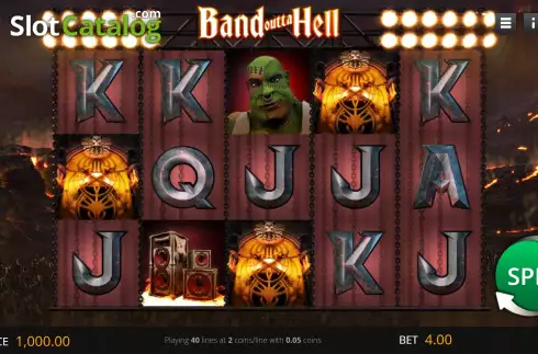 Скрин2. Band Outta Hell слот