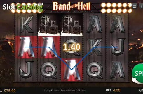 Скрин6. Band Outta Hell слот