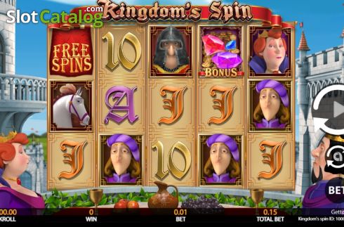 Скрин2. Kingdom's Spin слот