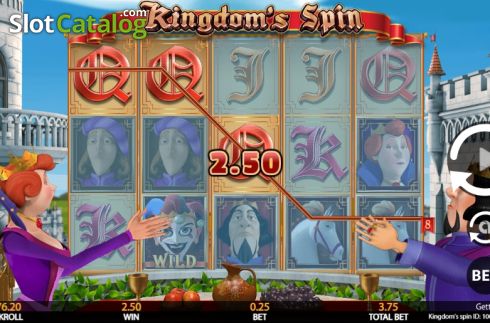 Скрин5. Kingdom's Spin слот