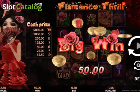 Скрин4. Flamenco Thrill слот