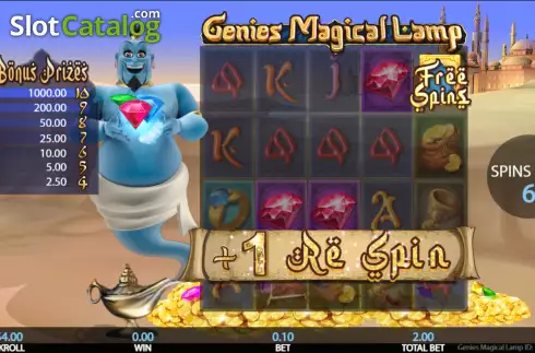 Скрин6. Genies Magical Lamp слот