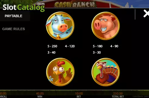 Скрин7. Cash Ranch слот