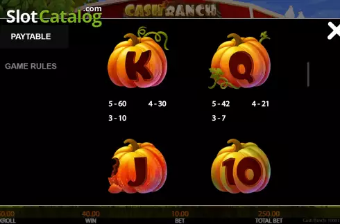 Скрин9. Cash Ranch слот