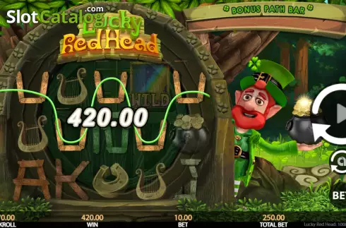 Скрин3. Lucky Red Head (Getta Gaming) слот