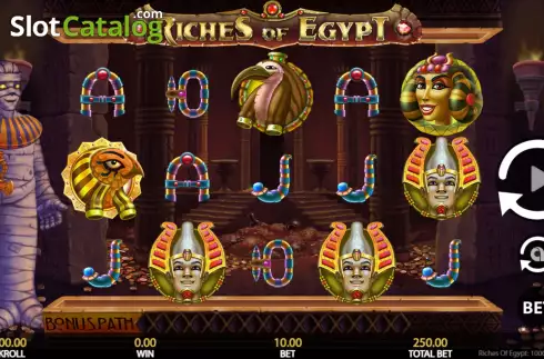Скрин2. Riches of Egypt слот
