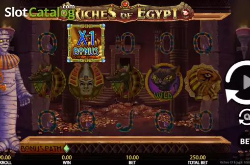 Скрин3. Riches of Egypt слот