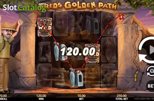 Скрин3. Fred's Golden Path слот