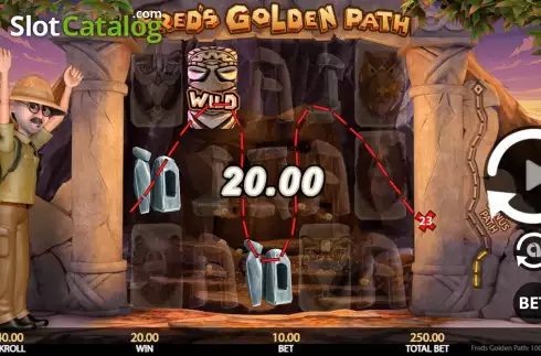 Скрин5. Fred's Golden Path слот