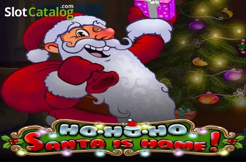 Ho Ho Ho Santa is Home логотип