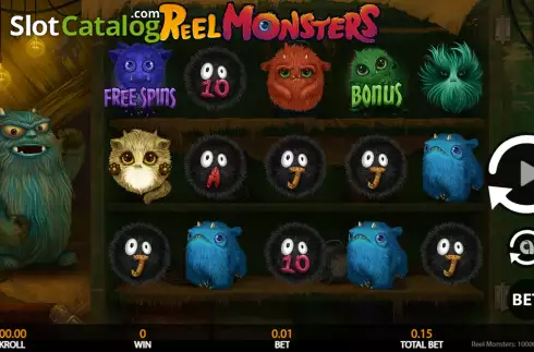 Скрин2. Reel Monsters (Getta Gaming) слот