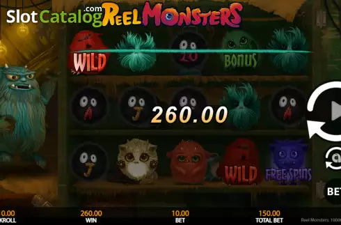 Скрин3. Reel Monsters (Getta Gaming) слот