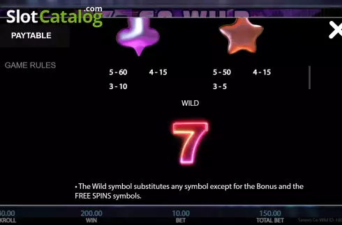 Скрин9. 7s Go Wild слот