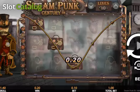 Скрин3. Steam Punk Century слот