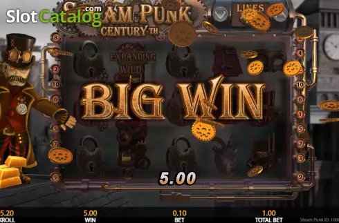 Скрин4. Steam Punk Century слот