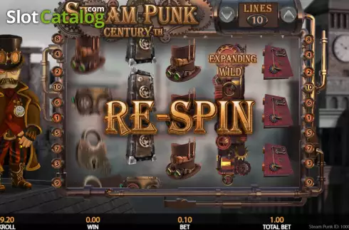 Скрин5. Steam Punk Century слот