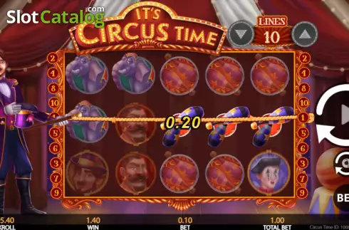 Скрин3. It's Circus Time слот