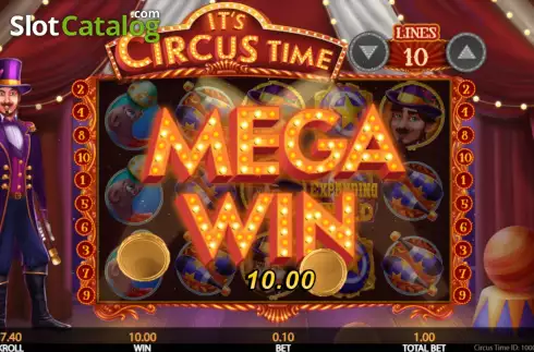 Скрин4. It's Circus Time слот