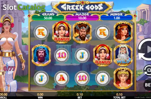 Скрин2. Greek Gods (Getta Gaming) слот
