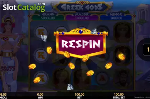 Скрин4. Greek Gods (Getta Gaming) слот