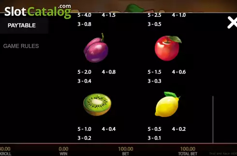 Скрин7. Fruits and Juice 243 Ways слот