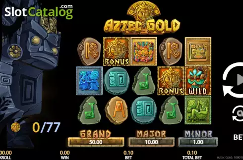Скрин2. Aztec Gold (Getta Gaming) слот