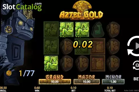 Скрин4. Aztec Gold (Getta Gaming) слот