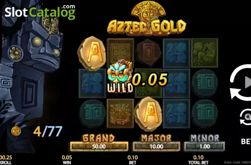 Скрин5. Aztec Gold (Getta Gaming) слот