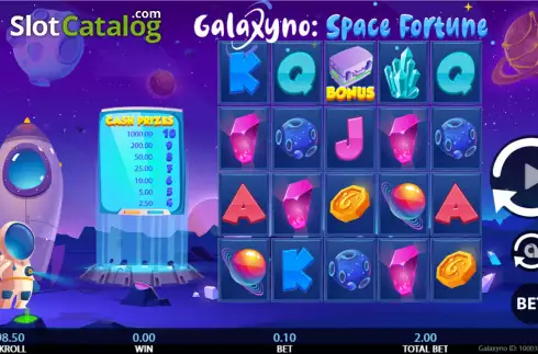 Скрин2. Galaxyno Space Fortune слот