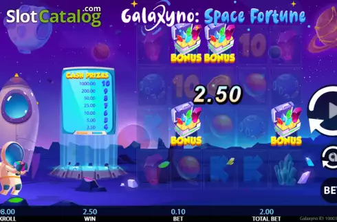 Скрин3. Galaxyno Space Fortune слот