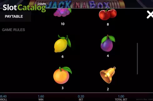 Скрин6. Jack In A Box слот