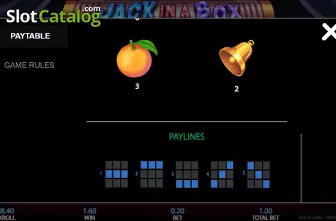 Скрин7. Jack In A Box слот