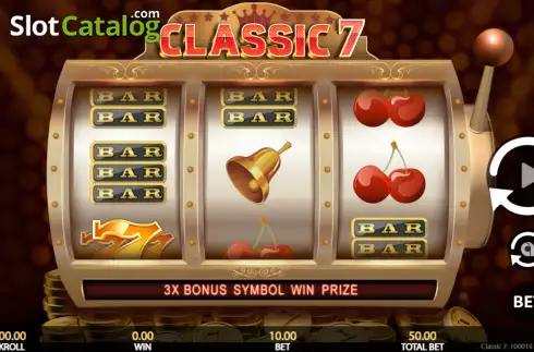 Скрин2. Classic 7 слот
