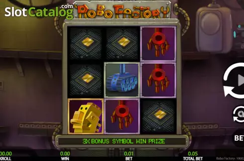 Скрин2. Robo Factory слот