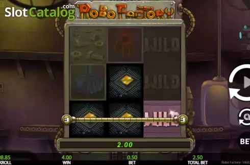 Скрин3. Robo Factory слот