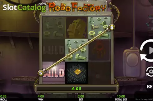 Скрин4. Robo Factory слот