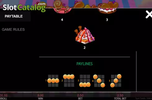 Скрин7. Spin Candy слот