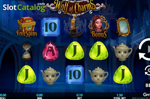 Скрин2. Wolf of Charms слот