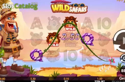 Скрин4. Wild Safari (Getta Gaming) слот