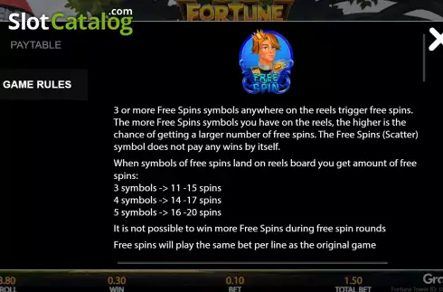 Скрин9. Fortune Tower слот