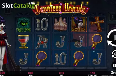 Скрин2. Countess Dracula слот