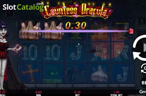 Скрин3. Countess Dracula слот