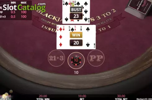 Скрин5. Blackjack Side Bets (Getta Gaming) слот