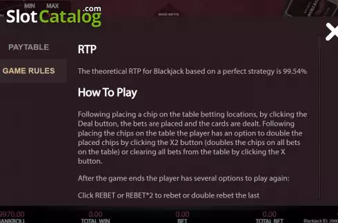 Скрин8. Blackjack Side Bets (Getta Gaming) слот