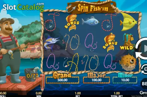 Скрин2. Spin Fish'in слот