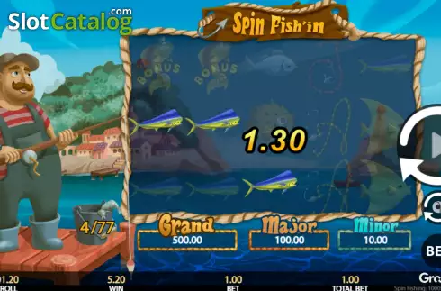 Скрин4. Spin Fish'in слот