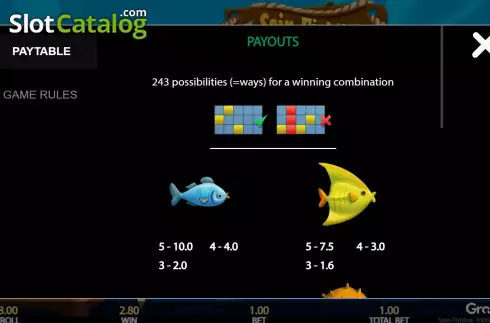 Скрин5. Spin Fish'in слот