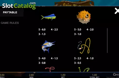 Скрин6. Spin Fish'in слот