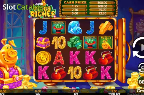 Скрин2. Piggy Riches (Getta Gaming) слот
