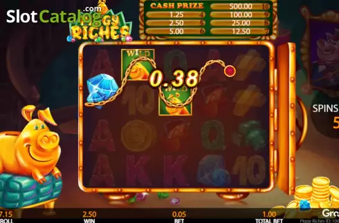 Скрин7. Piggy Riches (Getta Gaming) слот